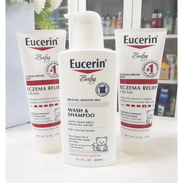 Gamme de toilette Eucerin Baby