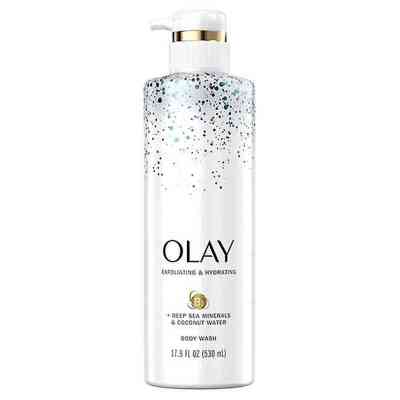 Gel nettoyant pour le corps Olay avec collagène et vitamine B3, nettoyant et raffermissant, 17,9 fl. oz, l'emballage peut var...