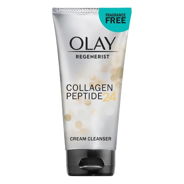 OLAY REGENERIST Collagène Peptide 24 Crème Nettoyante Tube de 5,0 oz Sans Parfum