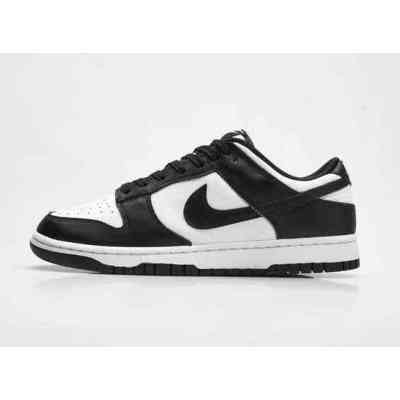 Nike Dunk Low Retro, Blanc Noir Panda WWDS00010 Mode 10 000 FCFA