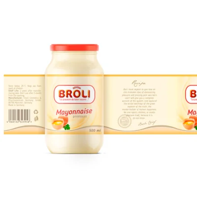 Mayonnaise Broli 1kg, 500g DMDS0004 Coin Courses 2 950 FCFA