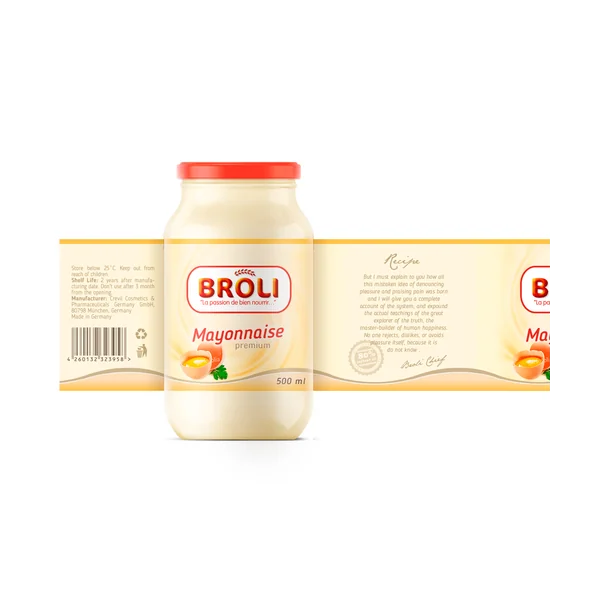 Mayonnaise Broli 1kg, 500g