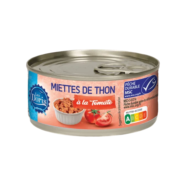 Miette de Thon a la tomate 1/5lP et 2lP