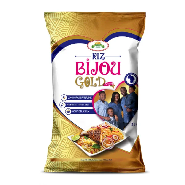 Riz Bijou Gold Parfumé 25KG – Vietnamien