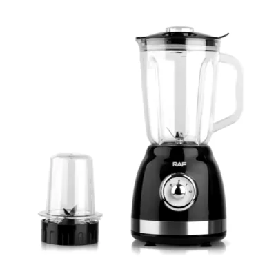 Mélangeur en plastique domestique 2 en 1, 1,5 l, mélangeur à Double tasse pour smoothies avec broyeur EJXDS00025 Electroména...