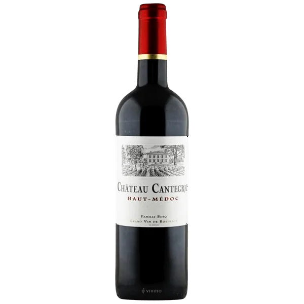 Vin haut medoc chateau cantegric 75cl