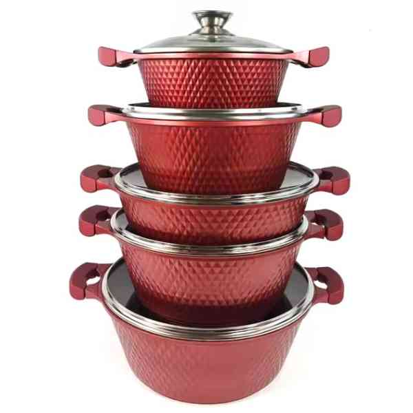 Ensemble d'ustensiles de cuisine Pot polyvalent Double chaudières 20cm 24cm 28cm 32cm