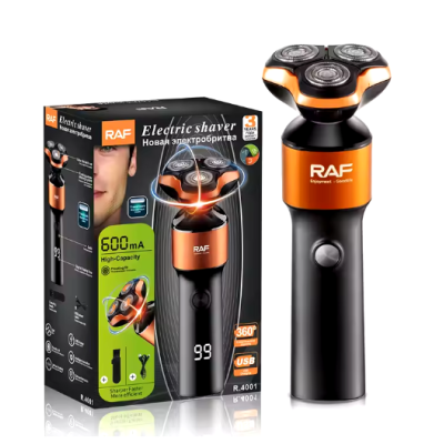 Rasoir électrique RAF USB rechargeable pour hommes ISDS00015 Trésors des fêtes 10 500 FCFA