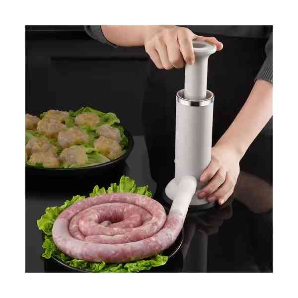 remplisseuse de saucisses multifonctionnelle pour de délicieuses saucisses et boulettes de viande