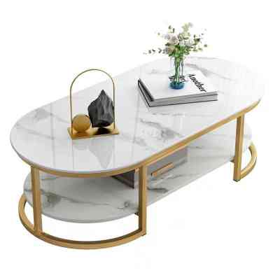 Table d'appoint ronde en bois et métal ISDS00021 Style & confort 42 000 FCFA