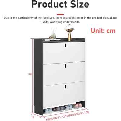 organiseur de rangement polyvalent, gain de place pour l'entrée, le salon, 90 x 17 x 118 cm ISDS00022 Style & confort 67 000...