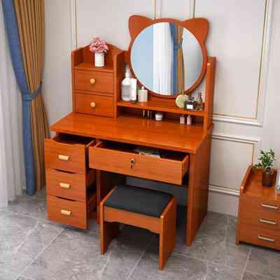 coiffeuse avec tabouret rembourré doux ISDS0006 Style & confort 61 000 FCFA