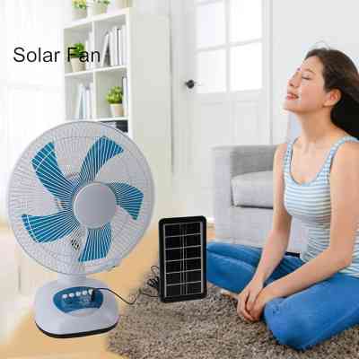 ventilateur de camping avec panneau solaire EJXDS00097 Electroménager & Entretien 28 000 FCFA