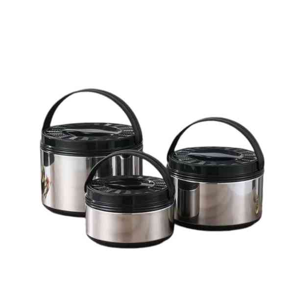 Ensemble de 3 pièces Thermos stockage des aliments et récipient