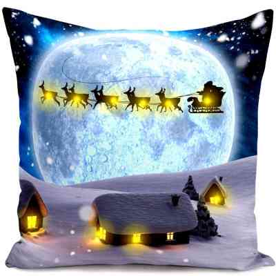 Jeu de 6 housses de coussin avec éclairage LED ISDS00048 Style & confort 20 000 FCFA