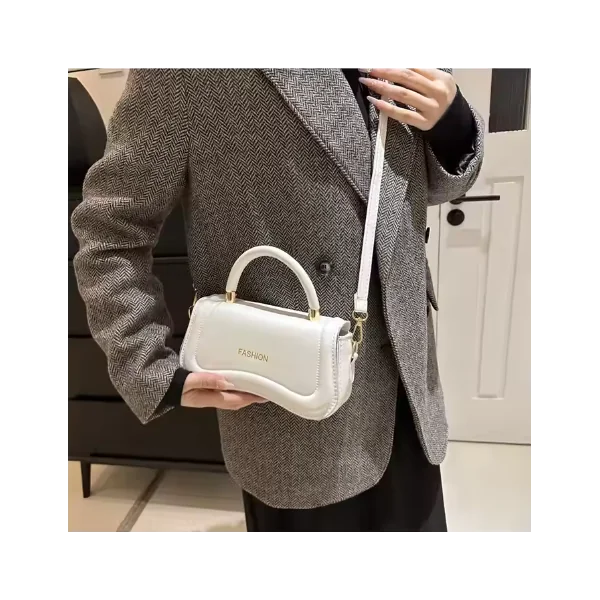 SAC A MAIN FASHION BLANC