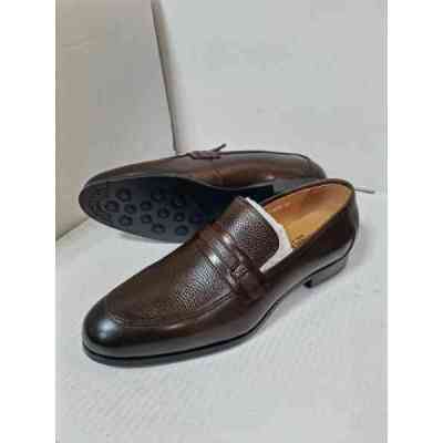 Mocassins Homme en cuir véritable avec motif HFDS00016 Mode 35 000 FCFA