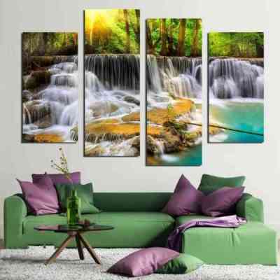 TABLEAUX DE DECORATION MURALE 4 EN 1 HFDS00042 Accessoires de maison 15 000 FCFA