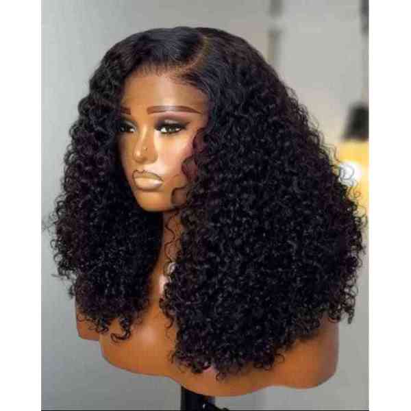 Bouncy curl - Perruque Bouclée Naturelle | Taille 24