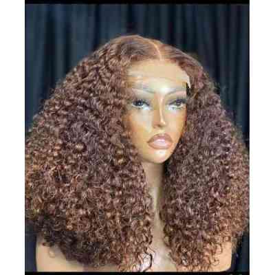 perruques lace frontal cheveux humains bouclés alignés sur les cuticules vierge CFDS0008 Mode Femme 75 000 FCFA