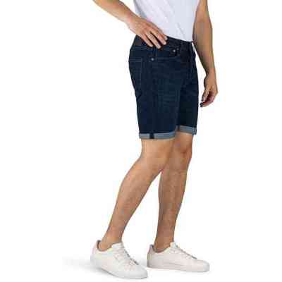 Ensemble T-shirt et Short en jean stretch pour homme - Coupe droite HFDS00031 Mode 11 500 FCFA