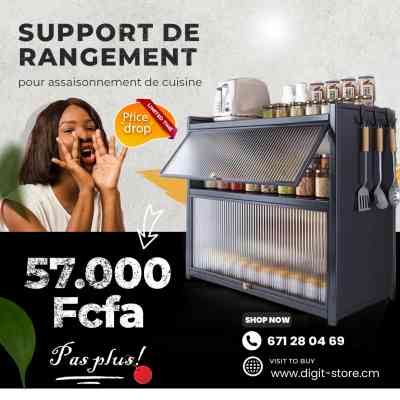 Support de rangement pour assaisonnement de cuisine