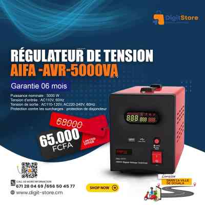 Régulateur de tension AIFA- AVR- 5000VA